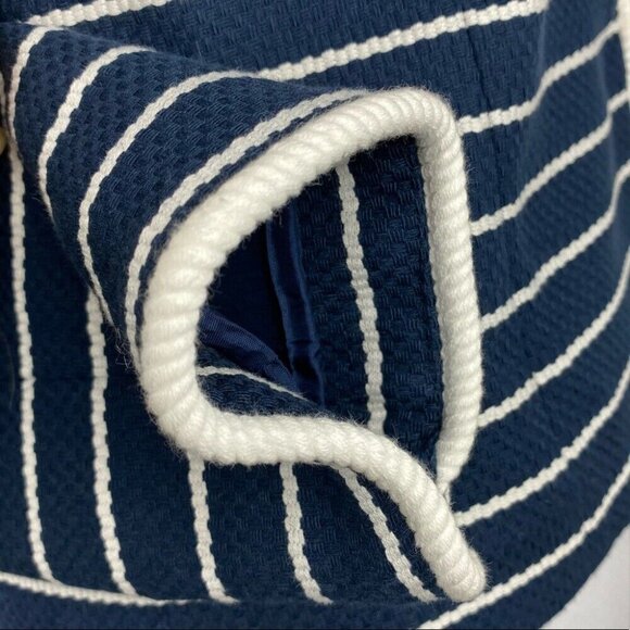 Vineyard Vines Women's NWT Blue Ocean Blvd Cotton Striped Designer Blazer 4/C34 - Picture 9 of 11